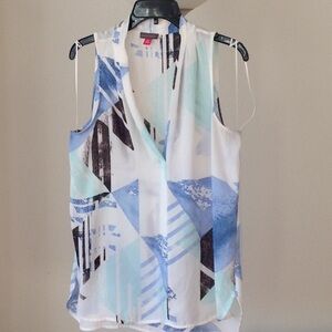 💎🐾💎 Vince Camuto - 'Destination Vacation' Top